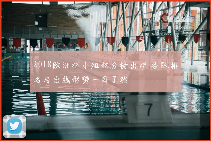 2018欧洲杯小组积分榜出炉 各队排名与出线形势一目了然